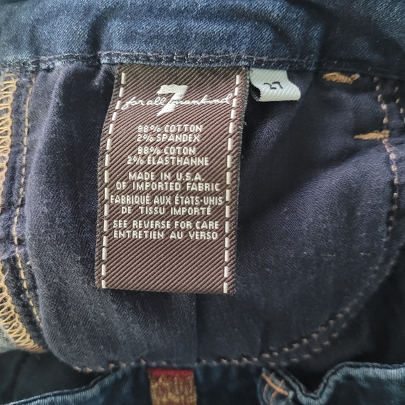 7 for All Mankind Jeans Sz 27 - Picture 5 of 6